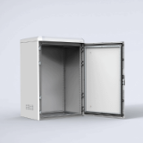 EKOM - Compact, aluminium, floor standing outdoor enclosure