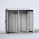 EKOM-SW - Versión de pared compacta, en aluminio, de puerta simple y múltiple