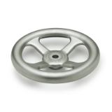 GN 227.2-A - Pressed steel spoked handwheels