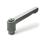 GN 300.5 B - Adjustable handles with threaded hole