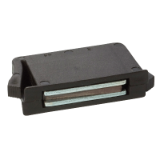 Modèle 19-960 - Taquet magnétique à clipser - Noir