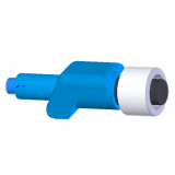 Cable connector M12, blue - Accessories