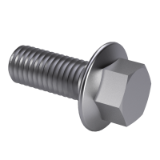 DIN ≈7500 - Hexagon bolts with flange