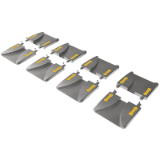 Infeed Cap for Guiding Rail FIFO (Set)