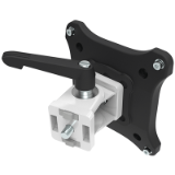 Monitor Mount ZN with Locking Lever (Set)