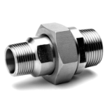 I.MMR_G - ISO Threaded unions Conical seat  REDUCING BSP MALE / MALE MACHINED UNIONS Stainless steel 316L