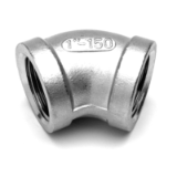 I.CFF45_G - ISO Threaded unions and accessories 45° Elbows BSP FEMALE / FEMALE Stainless steel 316