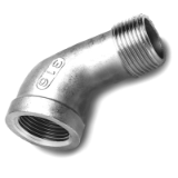 I.CMF45_G - ISO Threaded unions and accessories 45° Elbows BSP MALE / FEMALE Stainless steel 316