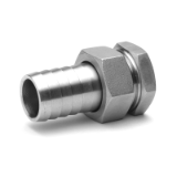 I.FCP_G - ISO Threaded unions Flat seat machined  BSP FEMALE / HOSE END Stainless steel 316L