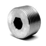 I.BHC_G - ISO Threaded unions and accessories MACHINED HEXAGON MALE PLUGS Stainless steel 316L
