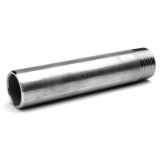 I.EML - ISO Threaded unions Stainless steel 316L 100mm LONG WELDING NIPPLES