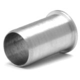 I.INS - Accesorios doble anillo Insertos para usar con tubos flexibles acero inoxidable 316L