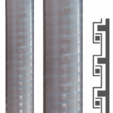 LIQUID-TIGHT-EF - Metallschutzschlauch, Stahl verzinkt PVC-Mantel, extra flüssigkeitsdicht