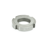 DIN 1804 Slotted Locknuts, Stainless Steel