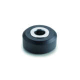 GN 6344 Washer Rings with Axial Ball Bearing, Steel / Stainless Steel, Plastic Housing