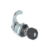 GN 115.8 Hook-Type Latches, Zinc Die Casting, with Operating Elements with Key, Lockable