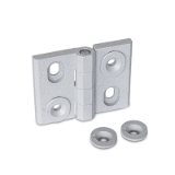 GN 127 Hinges, Stainless Steel, Adjustable