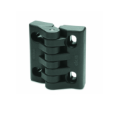 GN 151.4 Hinges, Plastic, Adjustable by Slotted Holes