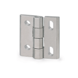 GN 235 Hinges, Stainless Steel, Adjustable