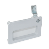 GN 115.10 Latches Zinc Die Casting, with Gripping Tray Plastic, Operation with Socket Key