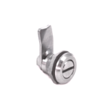 GN 115.6 Latches, Stainless Steel , Small Type, Operation with Socket Key