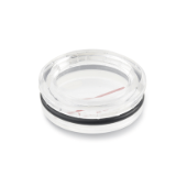 GN 542 Oil Sight Glasses, Crystal Clear Plastic, Without Thread