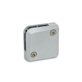 GN 939 Panel Support Clamps, Zinc Die Casting, for Glass and Plastic Panels