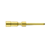 M23 male-c 1mm (0,08 – 0,56mm²) Au