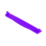 PP V4 coding clip for receptacle; violet