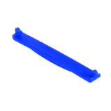 PP V4 coding clip for receptacle; blue