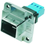 Set  PP Metal receptacle SM GOF adapter