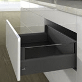 Pot-and-pan drawer with DesignSide, height 218 mm, drawer side profile height 126 mm - Pot-and-pan drawer with DesignSide, height 218 mm, drawer side profile height 126 mm