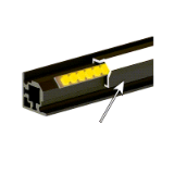 CADRO clip corner profile 2-sided translucent - CADRO clip corner profile 2-sided translucent