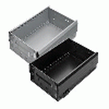 Steel drawer with premounted lock activator - Steel drawer with premounted lock activator