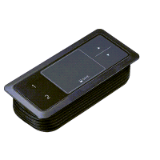 Touch Inlay handset, black - Touch Inlay handset, black
