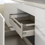 Internal pot and pan drawer