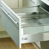 Innotech stainless steel pot and pan drawer