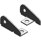 Mounting Brackets - Steel - two pieces