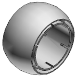 J4VEM - Spherical ball, clearance-free