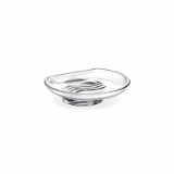 R03110 - Extra clear transparent glass dish for art. A2310N