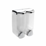 AV112A - Wall-mounted soap dispenser in ABS, with transparen container