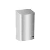 AV473B - High-power electrical hand dryer with safety thermostat. Low consumption. Stainless steel AISI304. Direct connection to the mains or with a socket
