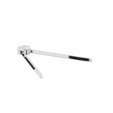 A55150 - Double swing arm towel holder