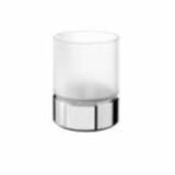A20010 - Distributeur de savon en verre brossé avec distributeur en ""nition