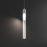 IRIS - Tubo diffusore in vetro con lampada led inclusa e sostituibile