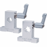 Flexible wedge Mount base T with clamp lever (Round/Square shaft)