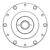 SFP125PCA_19 - Input shaft hole diameter-19
