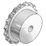 Kettenrad - 1/2 x 5/16" aus Stahl, für Rollenkette nach DIN 8187 - ISO/R 606, gehärtet ( vorgebohrt )