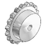 Kettenrad - 3/4 x 7/16" aus Stahl, für Rollenkette nach DIN 8187 - ISO/R 606, gehärtet ( vorgebohrt )