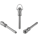 K0790 - Ball lock pins, stainless steel with high shear strength